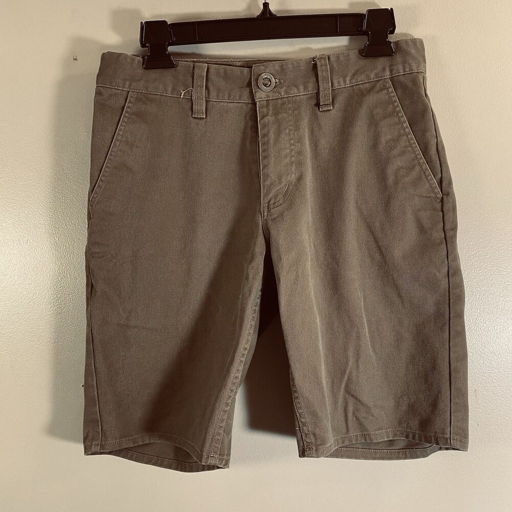 BRIXTON  Toil  Shorts  Men Size 30 Brown Stretch Hiking Outdoors Workwear